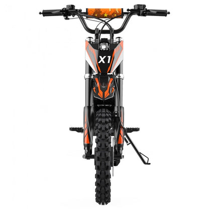 Elektromotorrad KuKirin X1, 1000-W-Mittelmotor, 48-V-Akku mit 20,8 Ah, 14/12-Zoll-Geländereifen — Foto 8