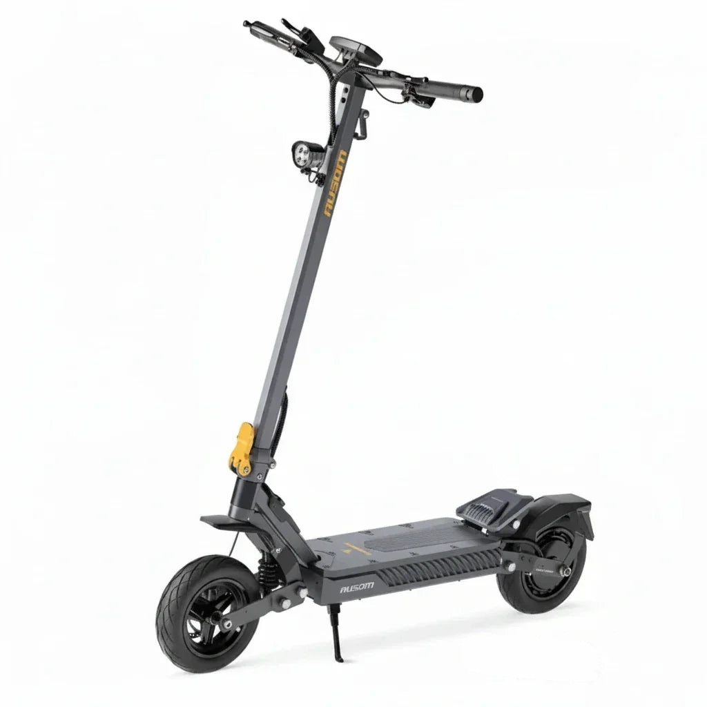 Ausom Gosoul 2 E-Scooter, 1100-W-Motor, 48-V-Akku mit 13 Ah, 20 km/h, Reichweite 70 km – Dunkelgrau — Foto 1