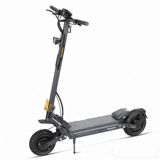 Ausom Gosoul 2 Elektroroller mit zwei Motoren, Spitzenleistung 2200 W, Reichweite 70 km – Dunkelgrau — Foto 1