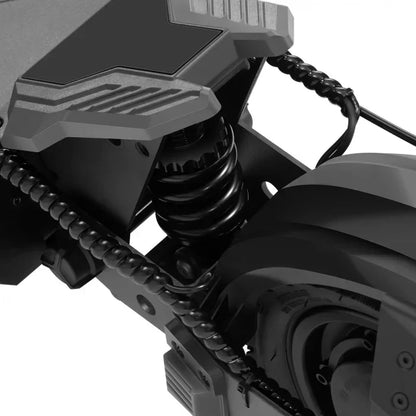 Ausom L1 Max faltbarer E-Scooter, 1000 W, 48 V, 20,8 Ah, 90 km Reichweite, 50 km/h, gedämpfte Federung — Foto 11