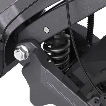 Faltbarer Elektroroller Ausom DT2 Pro, 2 × 1100 W, 68 km/h, 52-V-Akku mit 23,4 Ah, Fahrwerkstechnologie aus der Luftfahrt — Foto 11