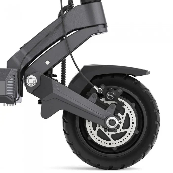 Faltbarer Elektroroller Ausom DT2 Pro, 2 × 1100 W, 68 km/h, 52-V-Akku mit 23,4 Ah, Fahrwerkstechnologie aus der Luftfahrt — Foto 12