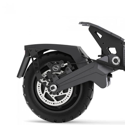 Faltbarer Elektroroller Ausom DT2 Pro, 2 × 1100 W, 68 km/h, 52-V-Akku mit 23,4 Ah, Fahrwerkstechnologie aus der Luftfahrt — Foto 13