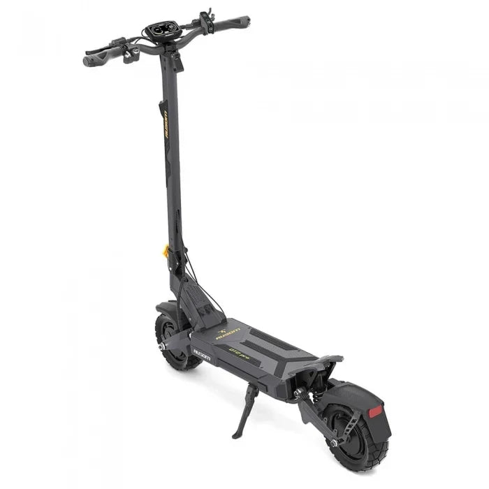 Faltbarer Elektroroller Ausom DT2 Pro, 2 × 1100 W, 68 km/h, 52-V-Akku mit 23,4 Ah, Fahrwerkstechnologie aus der Luftfahrt — Foto 4