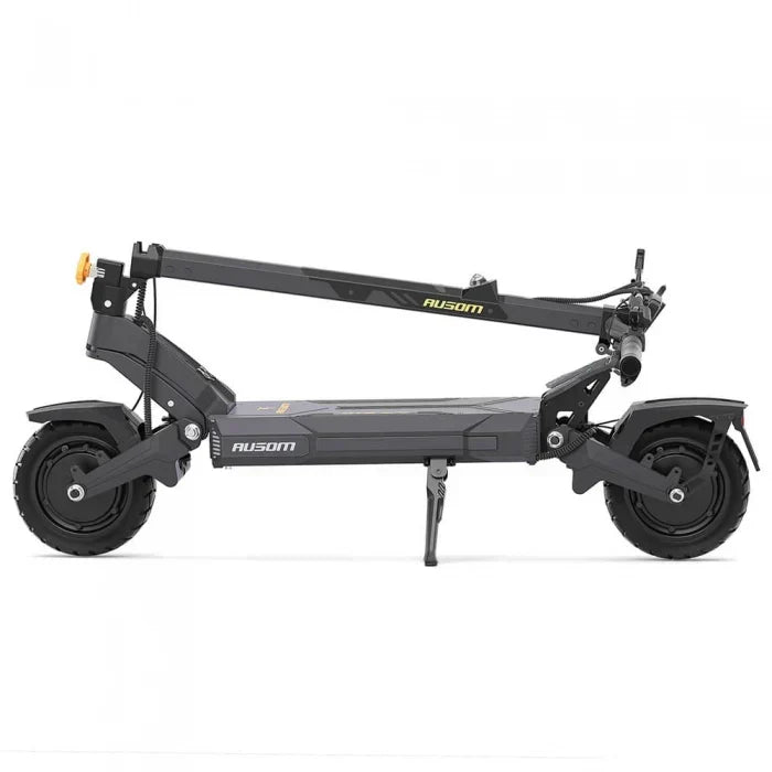 Faltbarer Elektroroller Ausom DT2 Pro, 2 × 1100 W, 68 km/h, 52-V-Akku mit 23,4 Ah, Fahrwerkstechnologie aus der Luftfahrt — Foto 5