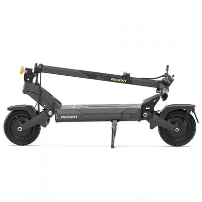 Faltbarer Elektroroller Ausom DT2 Pro, 2 × 1100 W, 68 km/h, 52-V-Akku mit 23,4 Ah, Fahrwerkstechnologie aus der Luftfahrt — Foto 5