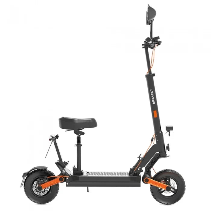 JOYOR S8E, 800-W-Motor, 48-V-Akku mit 26 Ah, 10-Zoll-Reifen, 45 km/h, 80 km Reichweite, NFC-Display – Schwarz — Foto 2