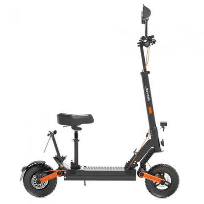 JOYOR S8E, 800-W-Motor, 48-V-Akku mit 26 Ah, 10-Zoll-Reifen, 45 km/h, 80 km Reichweite, NFC-Display – Schwarz — Foto 2