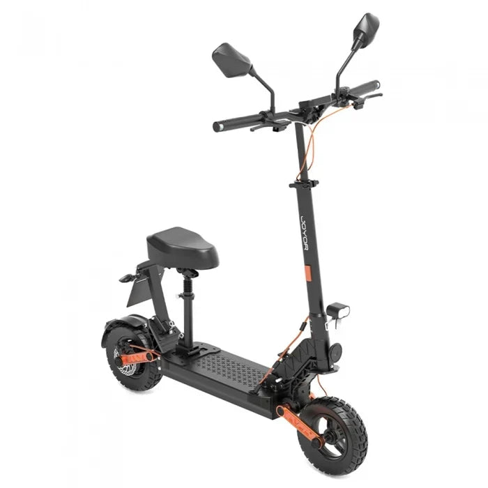 JOYOR S8E, 800-W-Motor, 48-V-Akku mit 26 Ah, 10-Zoll-Reifen, 45 km/h, 80 km Reichweite, NFC-Display – Schwarz — Foto 3