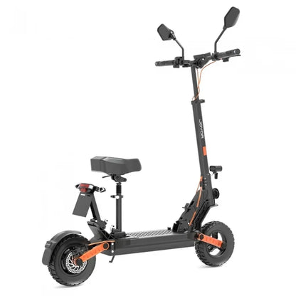 JOYOR S8E, 800-W-Motor, 48-V-Akku mit 26 Ah, 10-Zoll-Reifen, 45 km/h, 80 km Reichweite, NFC-Display – Schwarz — Foto 5