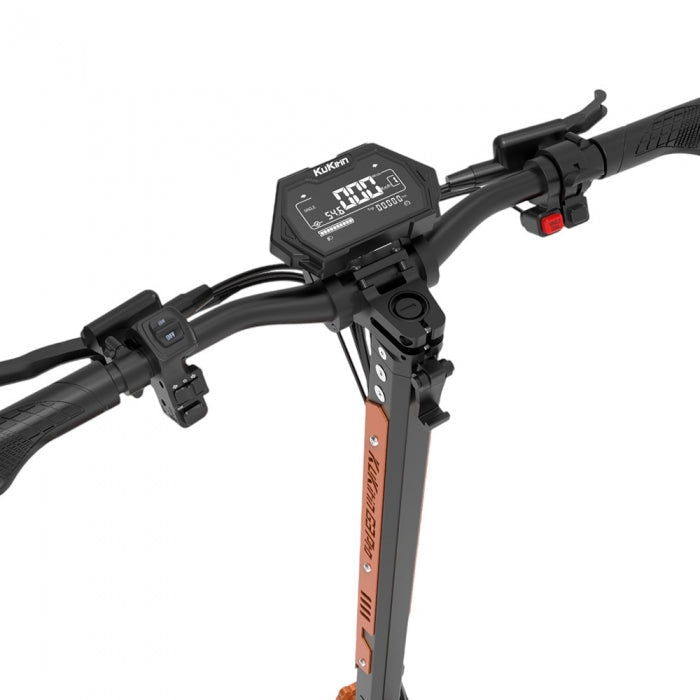 KuKirin G3 Pro, 2 × 1200-W-Motoren, 65 km/h, Akku mit 23,2 Ah, Schwarz — Foto 18